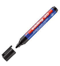 Marcatore permanente 30 - punta tonda - da 1,5 a 3 mm  - nero - Edding Marcatore permanente 30 - punta tonda - da 1,5 a 3 mm  - nero - Edding