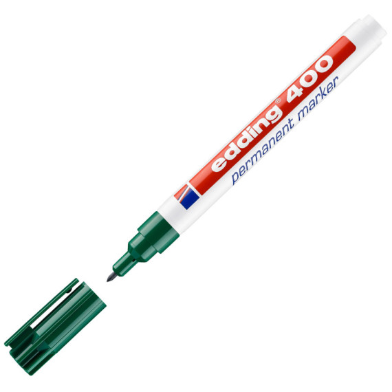 Marcatore permanente 400 - punta tonda - 1 mm - colori assortiti - Edding - astuccio 10 pezzi