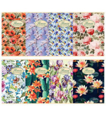 Maxiquaderno Nature Flowers - A4 - 1 rigo - 42 fogli - 80 gr - Pigna Maxiquaderno Nature Flowers - A4 - 1 rigo - 42 fogli - 80 gr - Pigna