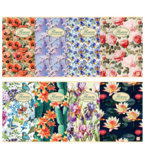 Maxiquaderno Nature Flowers - A4 - 1 rigo - 42 fogli - 80 gr - Pigna Maxiquaderno Nature Flowers - A4 - 1 rigo - 42 fogli - 80 gr - Pigna