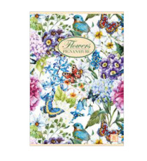Quaderno Nature Flowers - A5 - 1 rigo - 42 fogli - 80 gr - Pigna Quaderno Nature Flowers - A5 - 1 rigo - 42 fogli - 80 gr - Pigna