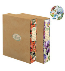 Registratore a leva Nature Flowers - protocollo - dorso 8cm - Pigna Registratore a leva Nature Flowers - protocollo - dorso 8cm - Pigna