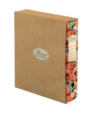 Registratore a leva Nature Flowers - protocollo - dorso 8cm - Pigna Registratore a leva Nature Flowers - protocollo - dorso 8cm - Pigna