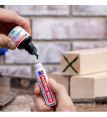 Ricarica Inchiostro marcatore permanente T25 - 30ml - blu - Edding Ricarica Inchiostro marcatore permanente T25 - 30ml - blu - Edding