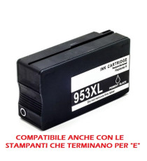 Cartuccia Hp 953XL nero Pro-part L0S70AE con chip anti-firmware update per Hp 8210,8218,8710,8720,8730,7740 2.000 pagine