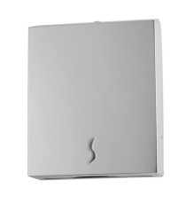 Distributore asciugamani piegati C/Z - Brinox - 28x10,2x36,5 cm - acciaio inox - capacità 400 fogli - grigio - Medial Distributore asciugamani piegati C/Z - Brinox - 28x10,2x36,5 cm - acciaio inox - capacità 400 fogli - grigio - Medial