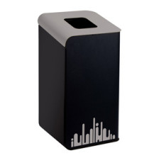 Gettacarte Rubik Evo - per raccolta differenziata - 80 L - grigio - Medial