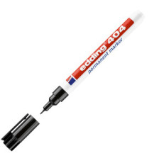 Marcatore permanente 404  - punta tonda extra fine  - 0,75 mm - nero - Edding Marcatore permanente 404  - punta tonda extra fine  - 0,75 mm - nero - Edding