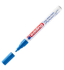 Marcatore permanente a vernice 751 - punta tonda fine - da 1 a 2 mm - blu - Edding Marcatore permanente a vernice 751 - punta tonda fine - da 1 a 2 mm - blu - Edding