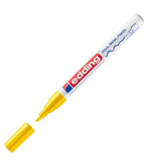 Marcatore permanente a vernice 751 - punta tonda fine - da 1 a 2 mm - giallo - Edding Marcatore permanente a vernice 751 - punta tonda fine - da 1 a 2 mm - giallo - Edding
