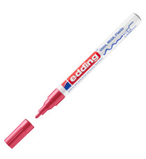 Marcatore permanente a vernice 751 - punta tonda fine - da 1 a 2 mm - rosso - Edding Marcatore permanente a vernice 751 - punta tonda fine - da 1 a 2 mm - rosso - Edding
