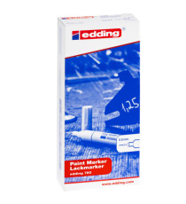 Marcatore permanente a vernice 780 - punta tonda extra fine - 0,8 mm - blu  - Edding Marcatore permanente a vernice 780 - punta tonda extra fine - 0,8 mm - blu  - Edding
