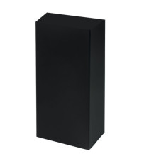 Contenitore gettacarte Bob Color - 30 x 20 x 70 cm - 42 L - metallo - nero - Medial