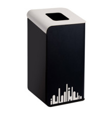 Gettacarte Rubik Evo - per raccolta differenziata - 80 L - bianco - Medial