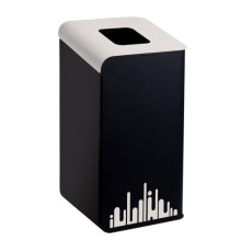 Gettacarte Rubik Evo - per raccolta differenziata - 80 L - bianco - Medial