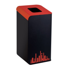 Gettacarte Rubik Evo - per raccolta differenziata - 80 L - rosso - Medial Gettacarte Rubik Evo - per raccolta differenziata - 80 L - rosso - Medial