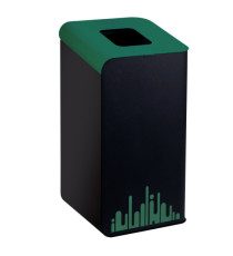 Gettacarte Rubik Evo - per raccolta differenziata - 80 L - verde - Medial Gettacarte Rubik Evo - per raccolta differenziata - 80 L - verde - Medial