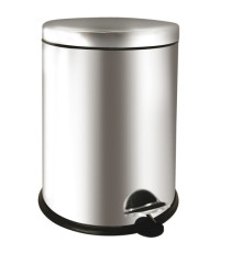 Pattumiera a pedale Bin Basic - 12 L - acciaio inox - Medial Pattumiera a pedale Bin Basic - 12 L - acciaio inox - Medial