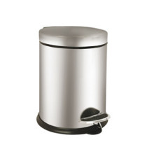 Pattumiera a pedale Bin Basic - 3 L - acciaio inox - Medial Pattumiera a pedale Bin Basic - 3 L - acciaio inox - Medial