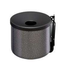 Posacenere murale Nido - diametro 16 cm - H 14 cm - 2 L - metallo verniciato - silver punteggiato - Medial Posacenere murale Nido - diametro 16 cm - H 14 cm - 2 L - metallo verniciato - silver punteggiato - Medial