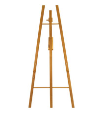 Cavalletto in legno Teak - altezza 165 cm - Securit Cavalletto in legno Teak - altezza 165 cm - Securit