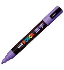 Marcatore a base d'acqua Uni Posca PC5M  - punta  tonda media da 1,8mm a 2,5mm - lilla - Uni Mitsubishi Marcatore a base d'acqua Uni Posca PC5M  - punta  tonda media da 1,8mm a 2,5mm - lilla - Uni Mitsubishi
