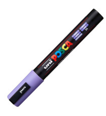 Marcatore a base d'acqua Uni Posca PC5M  - punta  tonda media da 1,8mm a 2,5mm - lilla - Uni Mitsubishi Marcatore a base d'acqua Uni Posca PC5M  - punta  tonda media da 1,8mm a 2,5mm - lilla - Uni Mitsubishi