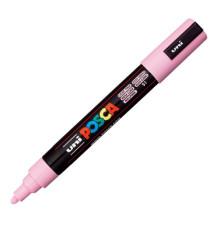 Marcatore a base d'acqua Uni Posca PC5M  - punta tonda media da 1,8mm a 2,5mm - rosa chiaro - Uni Mitsubishi Marcatore a base d'acqua Uni Posca PC5M  - punta tonda media da 1,8mm a 2,5mm - rosa chiaro - Uni Mitsubishi
