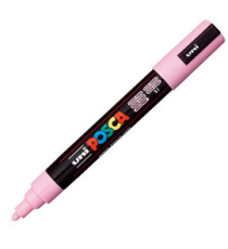 Marcatore a base d'acqua Uni Posca PC5M  - punta tonda media da 1,8mm a 2,5mm - rosa chiaro - Uni Mitsubishi