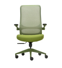 Seduta operativa ergonomica Aurora c/braccioli regolabili verde Unisit Seduta operativa ergonomica Aurora c/braccioli regolabili verde Unisit