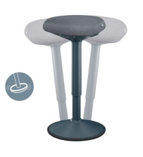 Sgabello Active Comfort in piedi - grigio scuro - Leitz