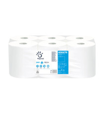 Bobina asciugamani Autocut DryTech - 1 velo - goffratura micro - 26 gr - 20 cm  x 247 mt - diametro 19,8 cm - Papernet Bobina asciugamani Autocut DryTech - 1 velo - goffratura micro - 26 gr - 20 cm  x 247 mt - diametro 19,8 cm - Papernet