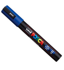 Gift Box c/coperchio blu 18 marcatori Uni Posca PC5M punta media col.ass. UNI