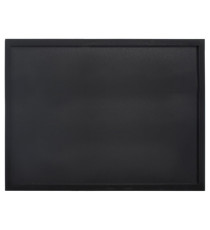 Lavagna Woody - cornice nera - 60 x 80 cm - Securit