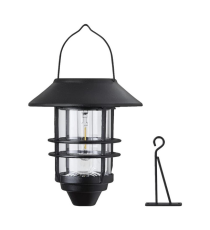 Lampada applique solare da parete WS136 led 70 lumen 2700K luce calda 180x270mm IP44 lampione con pannello incorporato