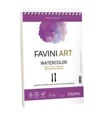 Blocco spiralato Watercolor - 23 x 29,7 cm - 300 gr - 20 fogli - Favini Art Blocco spiralato Watercolor - 23 x 29,7 cm - 300 gr - 20 fogli - Favini Art