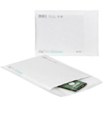 Busta imbottita AirPro Green - C/13 (17 x 21,5 cm) - carta - bianco - Bong Packaging - conf. 100 pezzi