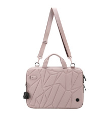 Borsa porta notebook Vacallo 16 - PET - rosa cipria - SWISS Digital DESIGN Borsa porta notebook Vacallo 16 - PET - rosa cipria - SWISS Digital DESIGN