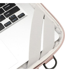 Borsa porta notebook Vacallo 16 - PET - rosa cipria - SWISS Digital DESIGN Borsa porta notebook Vacallo 16 - PET - rosa cipria - SWISS Digital DESIGN