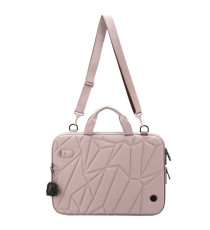 Borsa porta notebook Vacallo 16 - PET - rosa cipria - SWISS Digital DESIGN Borsa porta notebook Vacallo 16 - PET - rosa cipria - SWISS Digital DESIGN