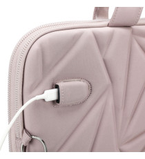 Borsa porta notebook Vacallo 16 - PET - rosa cipria - SWISS Digital DESIGN Borsa porta notebook Vacallo 16 - PET - rosa cipria - SWISS Digital DESIGN