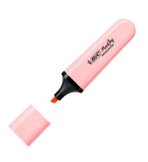 Evidenziatore Flat  - punta a scalpello - tratto da 1,2mm-4,6mm - colori assortiti pastel - Bic - astuccio 4 pezzi Evidenziatore Flat  - punta a scalpello - tratto da 1,2mm-4,6mm - colori assortiti pastel - Bic - astuccio 4 pezzi