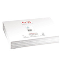 Tovaglia - carta riciclata - 30 x 40 cm - Easy Ecolabel - bianco - Fato - conf. 480 pezzi