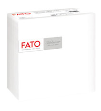 Tovagliolo linea AirLaid - carta - 40 x 40 cm - bianco - Fato - conf. 50 pezzi Tovagliolo linea AirLaid - carta - 40 x 40 cm - bianco - Fato - conf. 50 pezzi