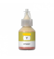 Flacone inchiostro BT5000Y giallo ink dye cartuccia compatibile per Brother DCP-T420W,T525W,T720DW,T820DW,MFC-T920DW 48ml