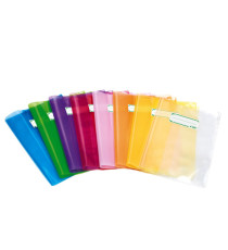 Coprimaxi Colibrì - PE - 130 mic - A4 - liscio - trasparente - rosa - Favorit