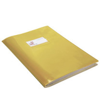 Coprimaxi Gold - c/alette - 21 x 30 cm - PVC - 300 mic - laccato - oro - Colorosa Coprimaxi Gold - c/alette - 21 x 30 cm - PVC - 300 mic - laccato - oro - Colorosa