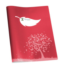 Coprimaxi Green - c/tasche - 21 x 30 cm - carta 120 gr - rosso - Colorosa