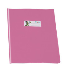 Coprimaxi GreenLine - c/alette - PVC - 220 mic - 21 x 30 cm - lucido coprente - rosa - Colorosa Coprimaxi GreenLine - c/alette - PVC - 220 mic - 21 x 30 cm - lucido coprente - rosa - Colorosa