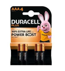 Batterie Duracell AAA Power Boost, 4 mini stilo AAA 150 extra life more power batteria MN2400 LR3 nuova tecnologia esclusiva Batterie Duracell AAA Power Boost, 4 mini stilo AAA 150 extra life more power batteria MN2400 LR3 nuova tecnologia esclusiva